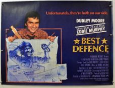 Original Movie/Film Poster Best Defence - 40 X 30 Starring Dudley Moore^ Eddie Murphy by Paramount