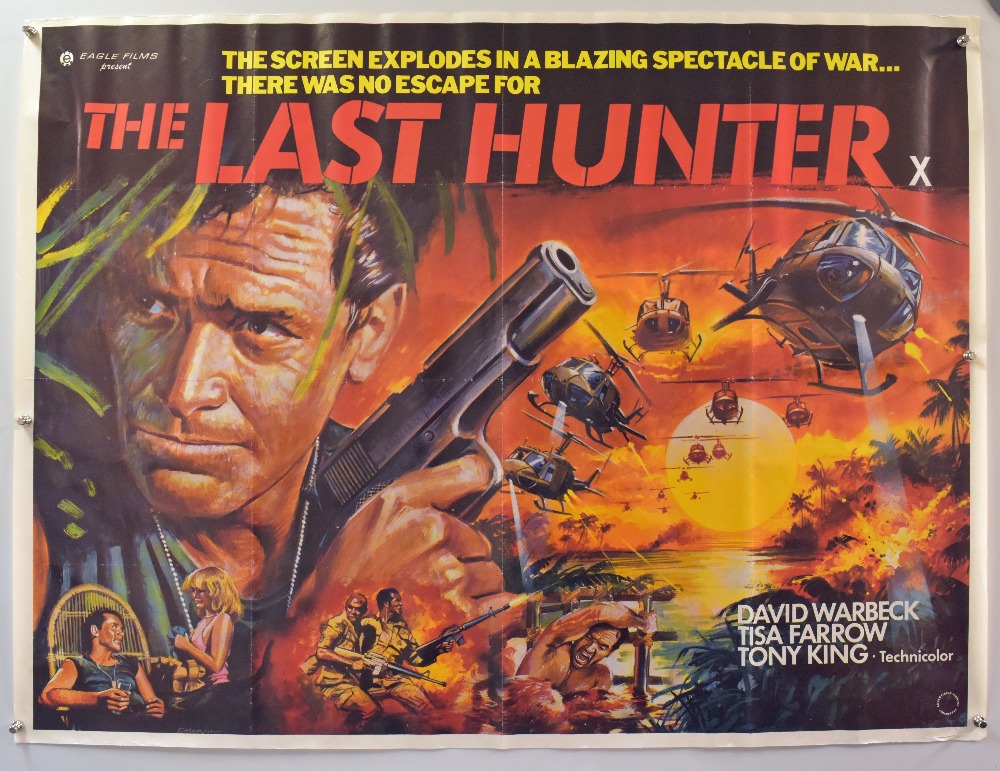 Original Movie/Film Poster The Last Hunter - 40 X 30 Starring David Warbeck^ Tisa Farrow^ Tony
