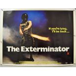 Original Movie/Film Posters The Exterminator - 40 X 30 Starring Christopher George^ Samantha Eggar
