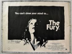 Original Movie/Film Posters The Fury - 40 X 30 Starring Kirk Douglas^ John Cassavetes^ Carrie