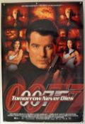 Original Movie/Film Posters James Bond 007 Tomorrow Never Dies - 27 X 40 Starring Pierce Brosnan^