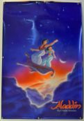 Original Movie/Film Poster Selection including Aladdin The Ultimate Adventure^ Disclosure (tear at