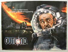 Original Movie/Film Poster Outland - 40 X 30 Starring Sean Connery^ Peter Boyle issued by Dreamworks