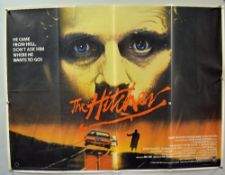 Original Movie/Film Poster The Hitcher - 40 X 30 Starring Rutger Hauer issued by Columbia-EMI (