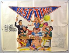 Original Movie/Film Poster Fast Times - 40 X 30 Starring Sean Penn^ Jennifer Jason Leigh issued by