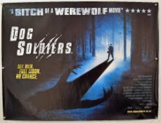 Original Movie/Film Poster Dog Soldiers - 40 X 30 Starring Sean Pertwee^ Kevin McKidd issued by