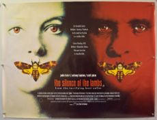 Original Movie/Film Poster The Silence of the Lambs - 40 X 30 Starring Jodie Foster^ Anthony
