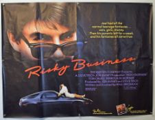 Original Movie/Film Poster Risky Business 1983 measures 40x30 printed Lonsdale & Bartholomew Ltd^