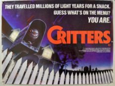 Original Movie/Film Posters Critters - 40 X 30 Starring Dee Wallace Stone^ Billy Green Bush issued