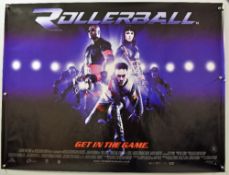Original Movie/Film Poster & (Teaser) Rollerball 2001 - 40 X 30 Starring Chriss Klein^ Jean Reno^ LL