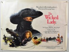Original Movie/Film Poster Wicked Lady - 40 X 30 Starring Faye Dunaway^ Alan Bates^ John Gielgud