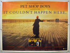 Original Movie/Film Poster The Pet Shop Boys - 40 X 30 Starring Chris Lowe & Neil Tennant issued