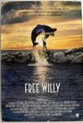 Original Movie/Film Poster Free Willy - 40 X 30 Starring Jason James Richer issued by Warner