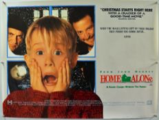 Original Movie/Film Poster Home Alone - 40 X 30 Starring Macaulay Culkin^ Joe Pesci^ Daniel Stern