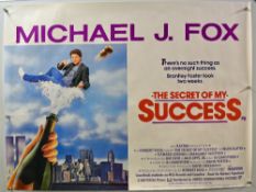Original Movie/Film Posters Secret of My Success - 40 X 30 Starring Michael J Fox issued by