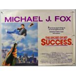 Original Movie/Film Posters Secret of My Success - 40 X 30 Starring Michael J Fox issued by