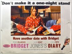 Original Movie/Film Poster Bridget Jones’s Diary - 40 X 30 Starring Renee Zellweger^ Hugh Grant^