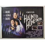 Original Movie/Film Posters Haunted Honeymoon - 40 X 30 Starring Jonathan Pryce^ Paul Smith issued