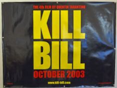 Original Movie/Film Poster Kill Bill Volume I Advance Poster October 2003 distributed by Buena Vista