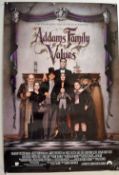 Original Movie/Film Poster Adams Family Values - 27 X 40 Starring Anjelica Huston^ Raul Julia^