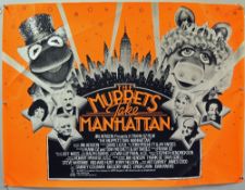 Original Movie/Film Poster The Muppets Take Manhattan - 40 X 30 Starring Jim Henson^ Frank Oz^