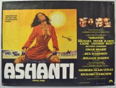 Original Movie/Film Poster Ashanti - 40 X 30 Starring Michael Cane^ Peter Ustinov by Columbia