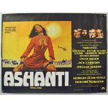 Original Movie/Film Poster Ashanti - 40 X 30 Starring Michael Cane^ Peter Ustinov by Columbia