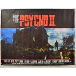 Original Movie/Film Poster Horror Film Psycho II - 40 X 30 Starring Anthony Perkins^ Printed by