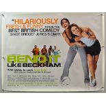 Original Movie/Film Posters Bend It Like Beckham - 40 X 30 Starring Parminder Nagra^ Keira Knightley