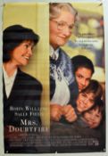 Original Movie/Film Poster Mrs Doubtfire - 40 X 30 Starring Robin Williams^ Sally Field From 20th