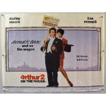 Original Movie/Film Poster Arthur 2 On the Rocks - 40 X 30 Starring Dudley Moore From Warner