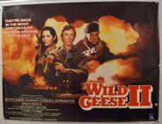 Original Movie/Film Poster Wild Geese II - 40 X 30 Starring Scott Glenn^ Barbara Carrera^ Edward Fox