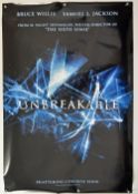 Original Movie/Film Poster Unbreakable - 40 X 30 Starring Bruce Willis^ Samuel L Jackson issued by