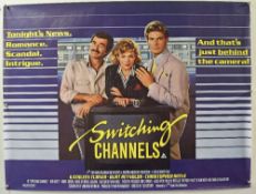 Original Movie/Film Poster Switching Channels - 40 X 30 Starring Kathleen Turner^ Burt Reynolds^