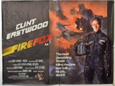 Original Movie/Film Poster Firefox 1982 Clint Eastwood^ Warner Bros^ measures 40x30^ creases to