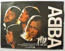 Original Movie/Film Poster ABBA The Movie - 40 X 30 Starring ABBA issued by Warner Brothers