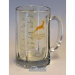 1966/67 Australian Tour to South Africa signed commemorative glass tankard – c/w South African