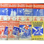 Collection of Glasgow Speedway Programmes from the 1960s to 1972 plus 3 others (21) – to incl