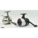 Shakespeare Ambidex Titanium 1802ti spinning reel runs smooth together with Quick CTE 135 closed