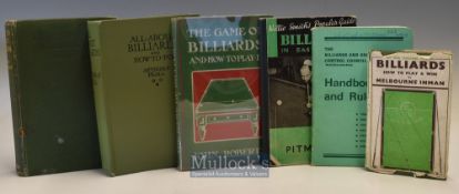 Collection of early billiard instruction books (6) – Arthur F Peall – “All About Billiards and How