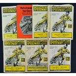 1970 Wolverhampton Speedway Programmes - 3 with signatures (40) - to include the opening fixture