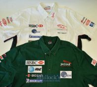 Jaguar Racing Team Formula One Official Merchandise Pit Crew Team Shirts (2)– one in the team
