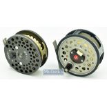 Orvis C.F.O. IV fly reel 3 ¼” made by Hardy’s for Orvis^ perforated foot^ slight sticking when