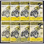1967 Wolverhampton Speedway Programmes (25) - to include the opening Challenge Match fixture and