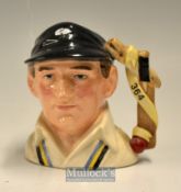 Len Hutton (364) Royal Doulton Cricket Character/Toby Jug c1993– titled Len Hutton (1916-1990)