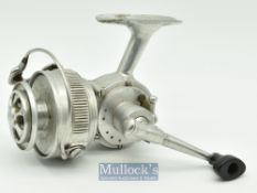 Unnamed prototype spinning reel appears in all alloy construction^ LHW^ full bail arm^ bakelite