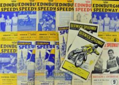 Collection of Edinburgh Speedway programmes from the 1960s plus 2x others (31) – to incl a good