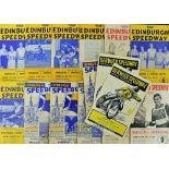 Collection of Edinburgh Speedway programmes from the 1960s plus 2x others (31) – to incl a good