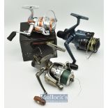 Selection of assorted modern spinning reels (6) - Hellion 3000^ Advance GD3000^ Interceptor Pro