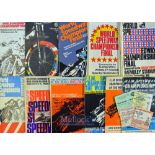 Collection of World Championship Final Speedway Programmes and tickets from 1960/1975 – some